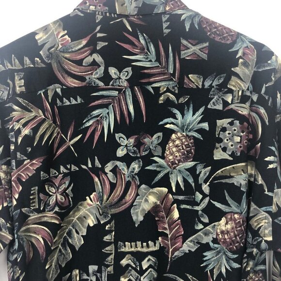 Campia Moda Hawaiian Short Sleeve Dress Shirt Size Medium - Picture 10 of 13